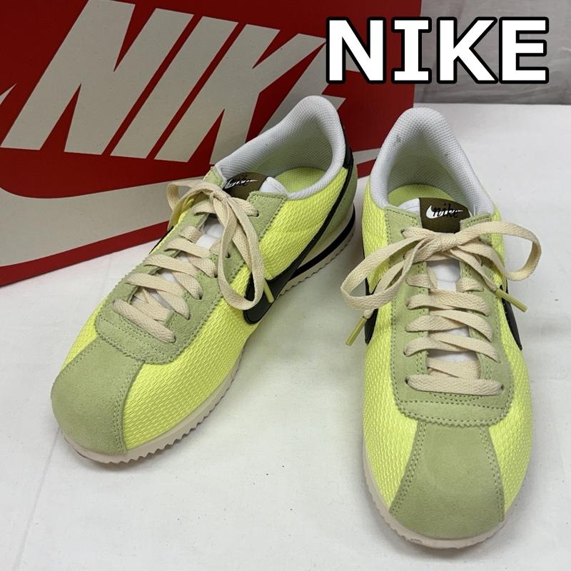 ナイキ NIKE スニーカー スニーカー IB8135-736 コルテッツ テキスタイル ライトレモンツイスト ブラック スニーカー 26.5cm メンズ USED 古着 中古 50165276