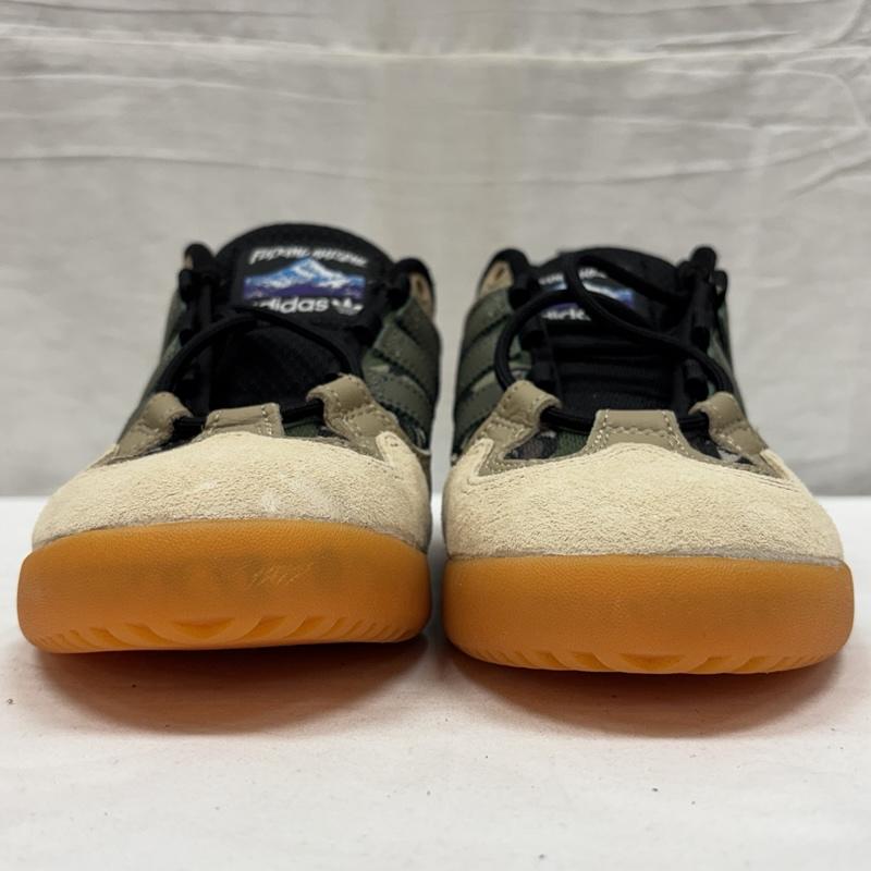 ファッキンオーサム FUCKING AWESOME スニーカー スニーカー adidas アディダス コラボ GX6880 エクスペリメント 1 ローカット スニーカー ダストサンド/ベースグリーン/ヘンプ 27.0cm メンズ USED 古着 中古 50165283