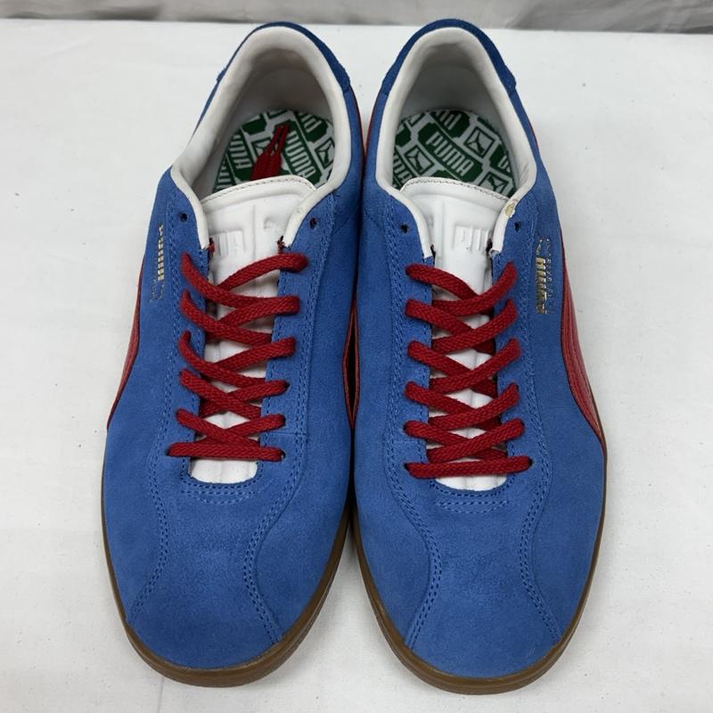 プーマ PUMA スニーカー スニーカー 374565-01 BLUEBIRD ST.PETERSBURG ブルーバード ローカット スニーカー 27.0cm 青 / ブルー / blue X 赤 / レッド / red メンズ USED 古着 中古 50165284