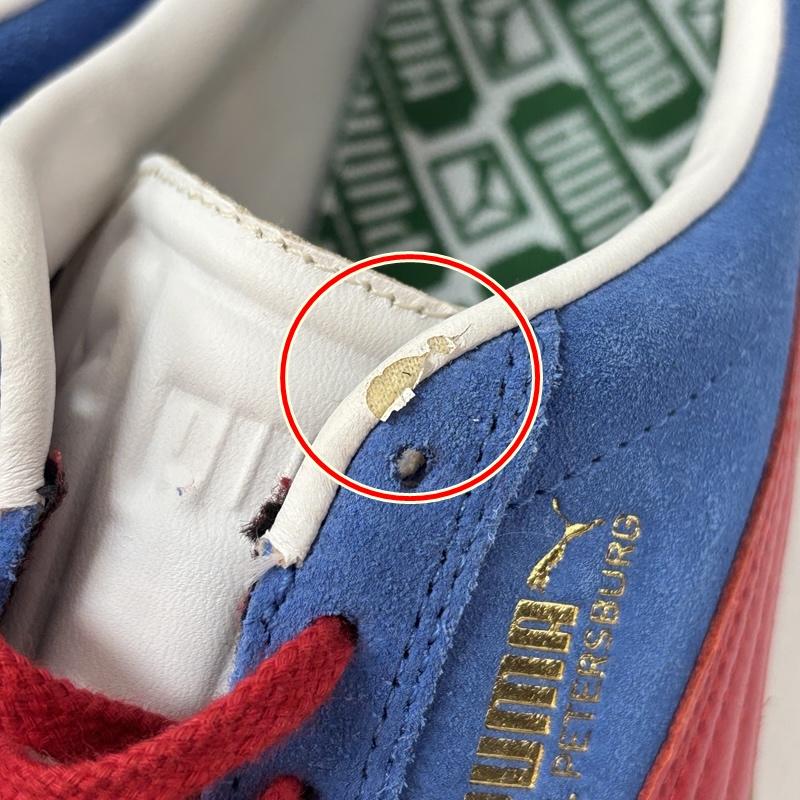 プーマ PUMA スニーカー スニーカー 374565-01 BLUEBIRD ST.PETERSBURG ブルーバード ローカット スニーカー 27.0cm 青 / ブルー / blue X 赤 / レッド / red メンズ USED 古着 中古 50165284