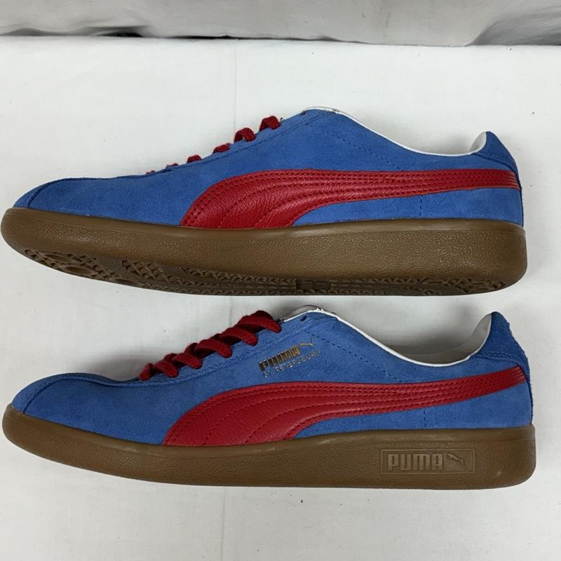 プーマ PUMA スニーカー スニーカー 374565-01 BLUEBIRD ST.PETERSBURG ブルーバード ローカット スニーカー 27.0cm 青 / ブルー / blue X 赤 / レッド / red メンズ USED 古着 中古 50165284