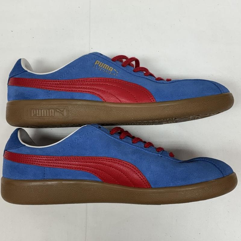 プーマ PUMA スニーカー スニーカー 374565-01 BLUEBIRD ST.PETERSBURG ブルーバード ローカット スニーカー 27.0cm 青 / ブルー / blue X 赤 / レッド / red メンズ USED 古着 中古 50165284