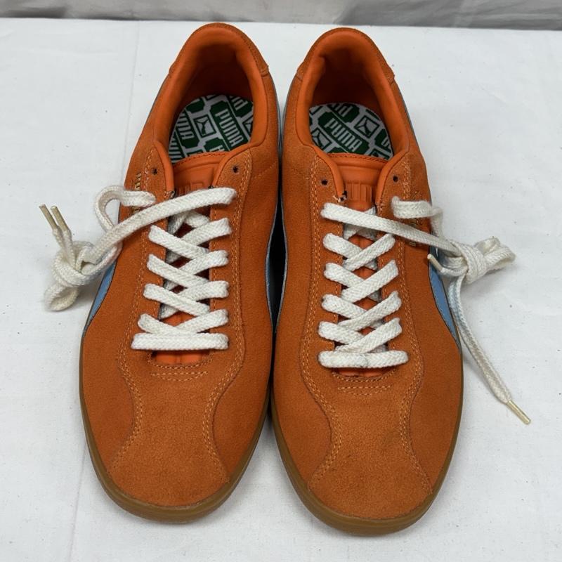 プーマ PUMA スニーカー スニーカー 374566-01 Bluebird Amsterdam ブルーバード ローカット スニーカー 27.0cm 橙 / オレンジ / orange X 水色 / ライトブルー / メンズ USED 古着 中古 50165285