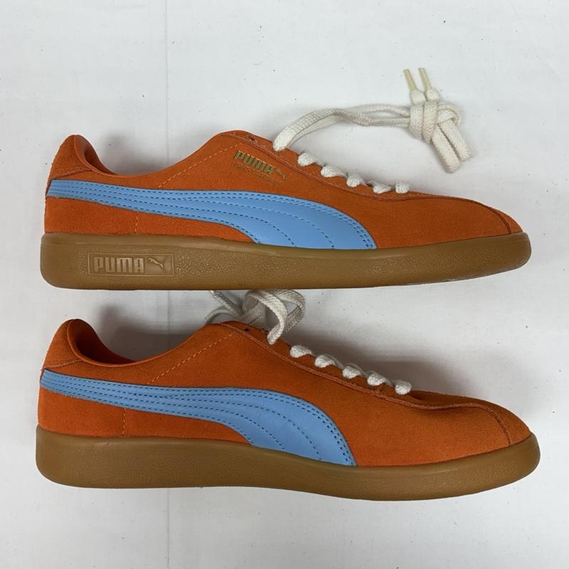 プーマ PUMA スニーカー スニーカー 374566-01 Bluebird Amsterdam ブルーバード ローカット スニーカー 27.0cm 橙 / オレンジ / orange X 水色 / ライトブルー / メンズ USED 古着 中古 50165285
