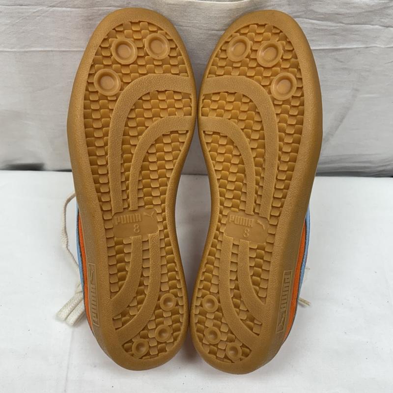 プーマ PUMA スニーカー スニーカー 374566-01 Bluebird Amsterdam ブルーバード ローカット スニーカー 27.0cm 橙 / オレンジ / orange X 水色 / ライトブルー / メンズ USED 古着 中古 50165285