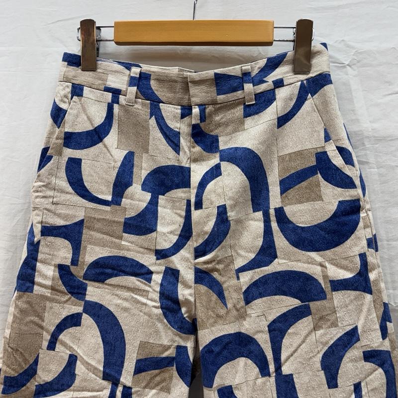 ロク ビューティアンドユース 6BEAUTY&YOUTH ボトムス ボトムス 幾何学 プリント 総柄 パンツ KIKA PANTS 8614-299-0399 36 レディース USED 古着 中古 50165290