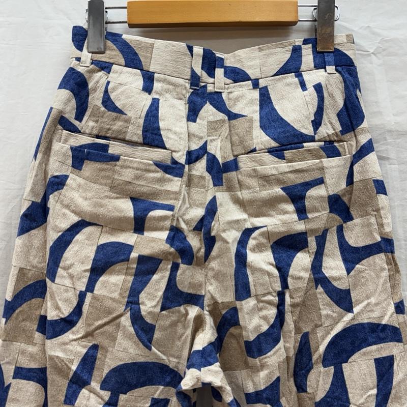 ロク ビューティアンドユース 6BEAUTY&YOUTH ボトムス ボトムス 幾何学 プリント 総柄 パンツ KIKA PANTS 8614-299-0399 36 レディース USED 古着 中古 50165290