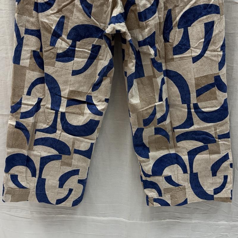 ロク ビューティアンドユース 6BEAUTY&YOUTH ボトムス ボトムス 幾何学 プリント 総柄 パンツ KIKA PANTS 8614-299-0399 36 レディース USED 古着 中古 50165290