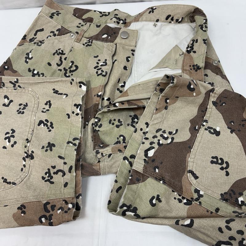 古着 USED ボトムス ボトムス CONZ コンズ カモフラ 迷彩 ダック ダブルニー カーブレッグ バナナ パンツ 305540017 1 メンズ USED 古着 中古 50165291