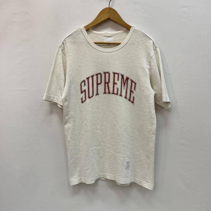 シュプリーム Supreme Tシャツ 半袖 アーチロゴ Tシャツ S 白 / ホワイト / white メンズ USED 古着 中古 50165293