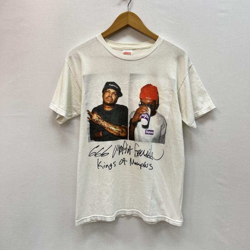 シュプリーム Supreme Tシャツ 半袖 12AW Three Six Mafia Tee スリーシックスマフィア フォトT S 白 / ホワイト / white メンズ USED 古着 中古 50165294