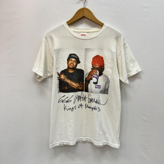 シュプリーム Supreme Tシャツ 半袖 12AW Three Six Mafia Tee スリーシックスマフィア フォトT S 白 / ホワイト / white メンズ USED 古着 中古 50165294
