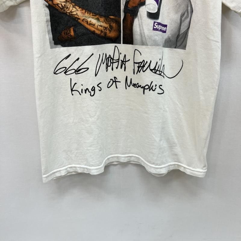 シュプリーム Supreme Tシャツ 半袖 12AW Three Six Mafia Tee スリーシックスマフィア フォトT S 白 / ホワイト / white メンズ USED 古着 中古 50165294