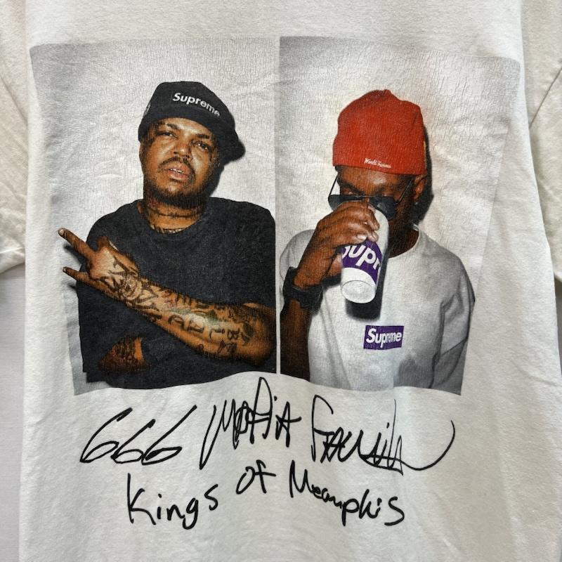 シュプリーム Supreme Tシャツ 半袖 12AW Three Six Mafia Tee スリーシックスマフィア フォトT S 白 / ホワイト / white メンズ USED 古着 中古 50165294