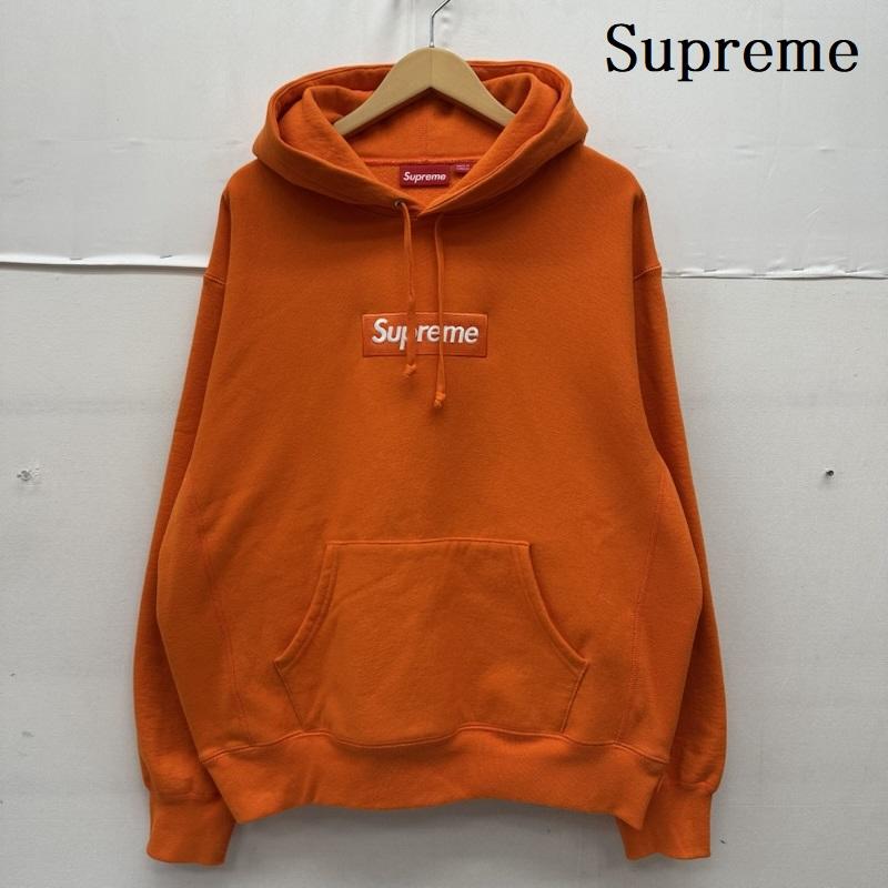 シュプリーム Supreme パーカー 長袖 24FW Box Logo Hooded Sweatshirt ロゴ パーカー M 橙 / オレンジ / orange メンズ USED 古着 中古 50165300