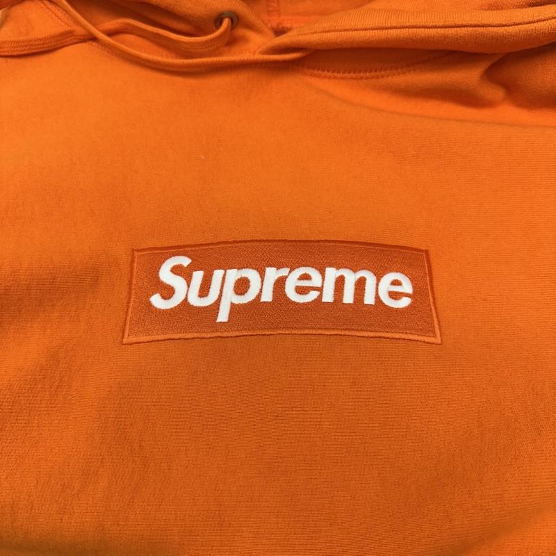 シュプリーム Supreme パーカー 長袖 24FW Box Logo Hooded Sweatshirt ロゴ パーカー M 橙 / オレンジ / orange メンズ USED 古着 中古 50165300