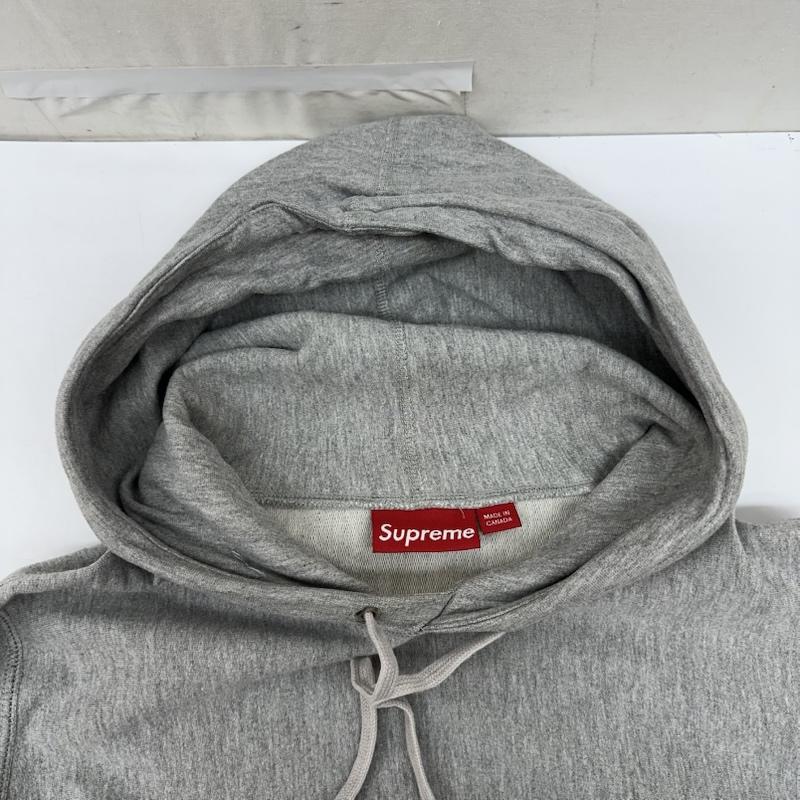 シュプリーム Supreme パーカー 長袖 13SS Bling Box Logo Hooded Sweatshirt ロゴ プリント パーカー S 灰 / グレー / gray メンズ USED 古着 中古 50165302