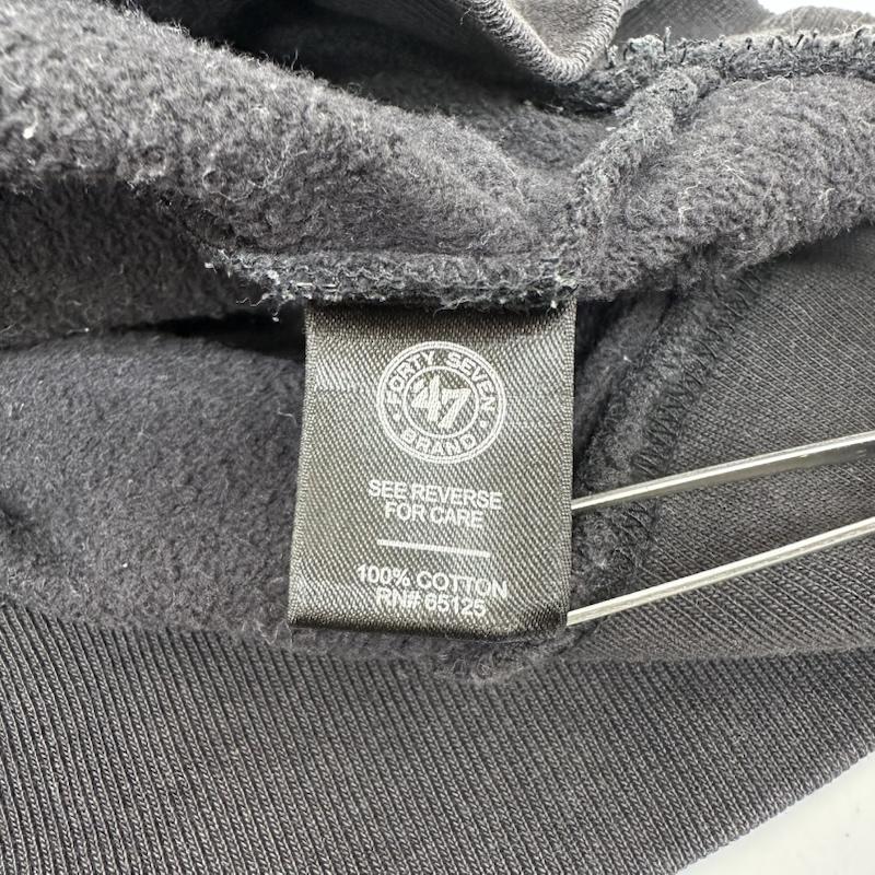 シュプリーム Supreme パーカー 長袖 15SS 47 Brand New York Yankees Hooded Sweatshirt プリント パーカー M 黒 / ブラック / black メンズ USED 古着 中古 50165305