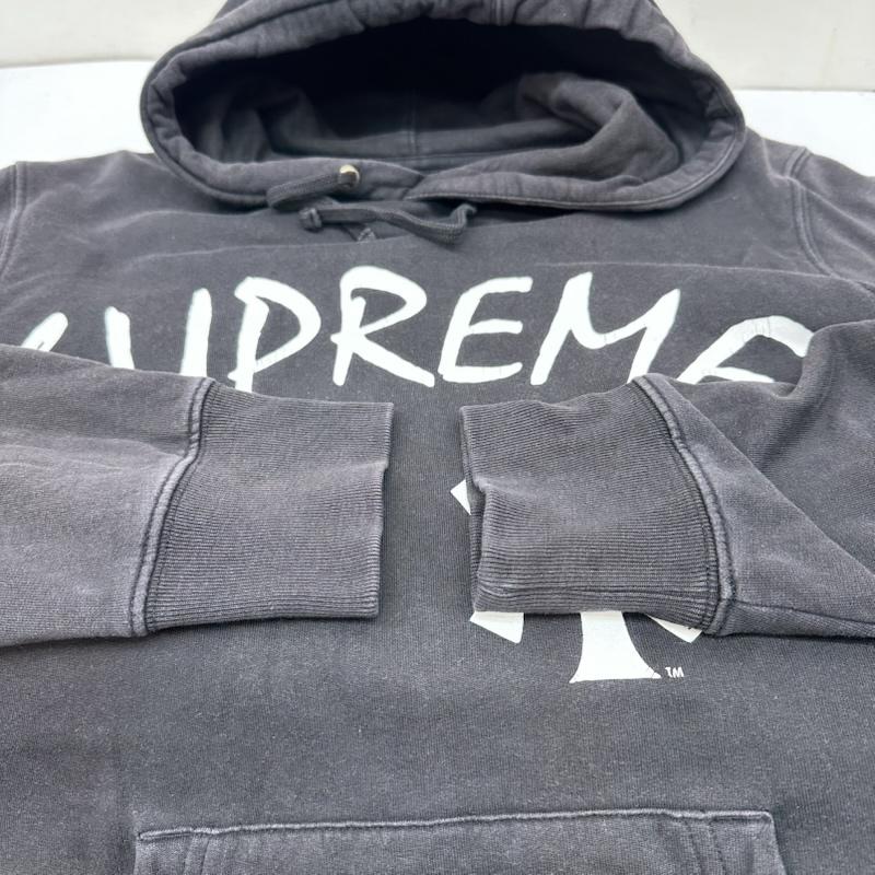 シュプリーム Supreme パーカー 長袖 15SS 47 Brand New York Yankees Hooded Sweatshirt プリント パーカー M 黒 / ブラック / black メンズ USED 古着 中古 50165305