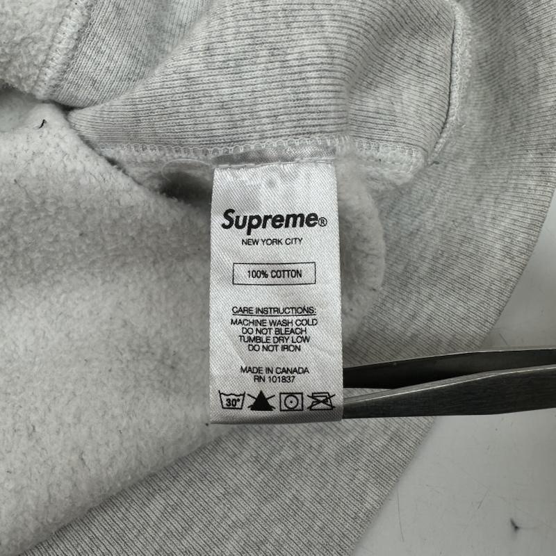 シュプリーム Supreme パーカー 長袖 17SS Field Hooded Sweatshirt ゴッホ カラスのいる麦畑 プリント パーカー M 灰 / グレー / gray メンズ USED 古着 中古 50165306