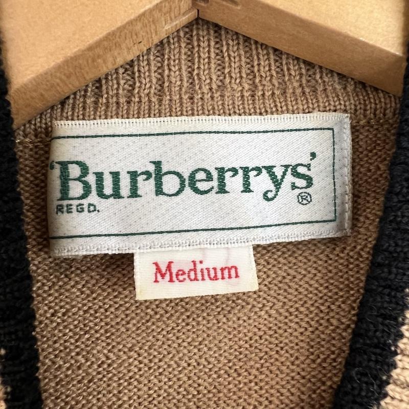 バーバリーズ BURBERRYS ニット、セーター 半袖 ロゴ 半袖ニット M ベージュ / ベージュ / beige レディース USED 古着 中古 50165308