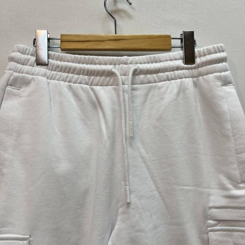 エクストララージ XLARGE パンツ ショートパンツ ×PROCLUB プロクラブコラボ スウェット カーゴショーツ M 白 / ホワイト / white メンズ USED 古着 中古 50165311