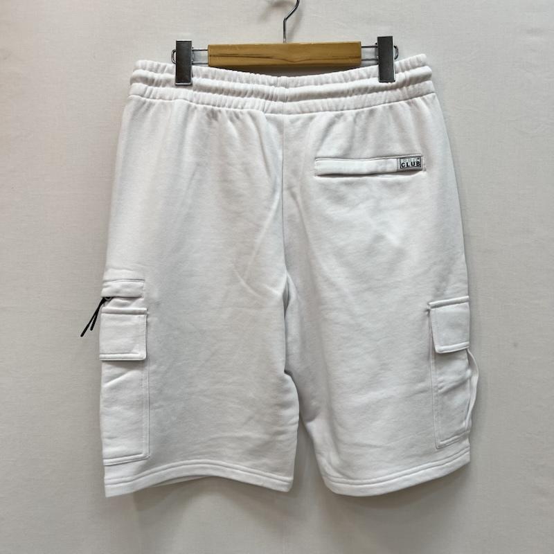 エクストララージ XLARGE パンツ ショートパンツ ×PROCLUB プロクラブコラボ スウェット カーゴショーツ M 白 / ホワイト / white メンズ USED 古着 中古 50165311