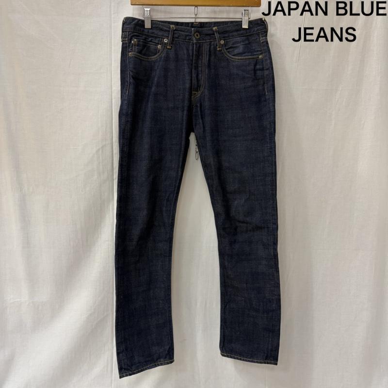 ジャパンブルージーンズ JAPAN BLUE JEANS パンツ デニム、ジーンズ スビンゴールド綿ヴィンテージセルヴィッチモデル デニム 13.5oz TJB6104 30インチ 無地 紺 / ネイビー / navy メンズ USED 古着 中古 50165317