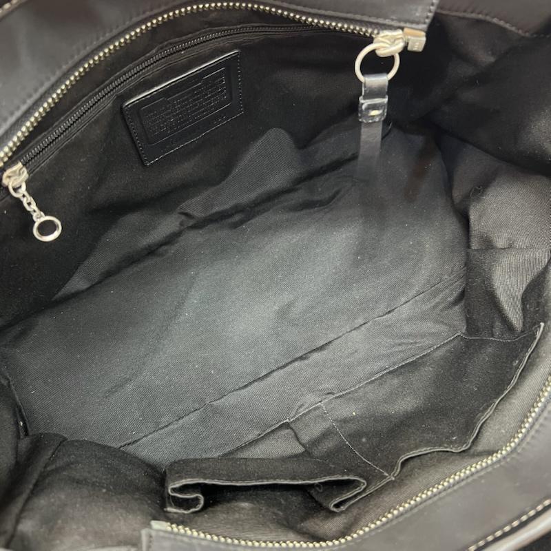 コーチ COACH トートバッグ トートバッグ ハンプトンズ ウィークエンド ナイロン トート F11993 - 黒 / ブラック / black レディース USED 古着 中古 50165320