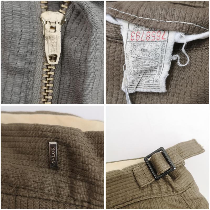 ヴィンテージ VINTAGE パンツ ワークパンツ、ペインターパンツ 60s SWEET-ORR Meadowfield Sportswear conmar カムロック 両爪 ワークパンツ カーキ / カーキ / khaki メンズ USED 古着 中古 50165328