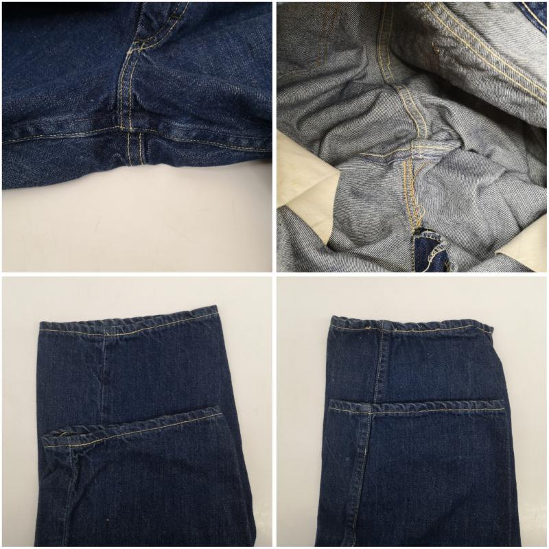 ジェイシーペニー J.C.PENNY パンツ デニム、ジーンズ 50s 棒形 TALON ピンロック 片ツメ デニム パンツ インディゴ / インディゴ / Indigo メンズ USED 古着 中古 50165335