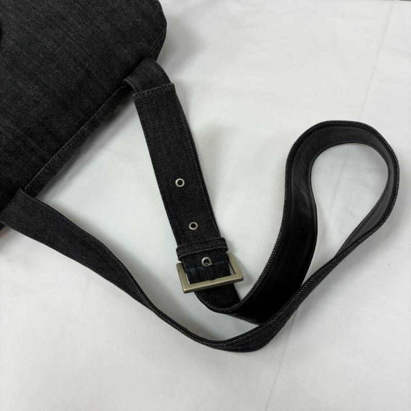 カワカワ Kawa-Kawa ショルダーバッグ ショルダーバッグ ear PAPILLONNER ジンバブエコットン デニム ショルダーバッグ ドット - レディース USED 古着 中古 50165336