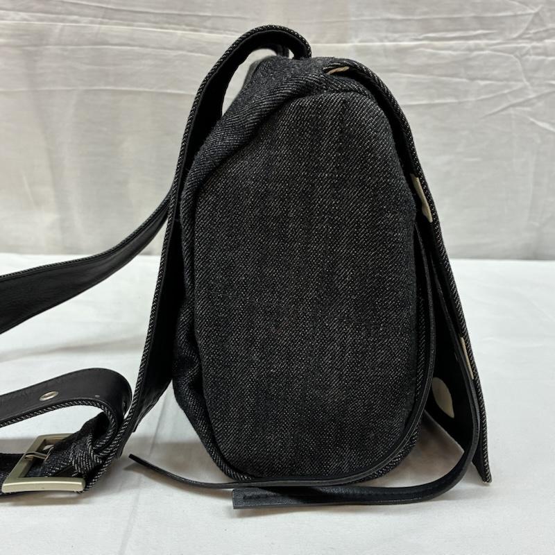 カワカワ Kawa-Kawa ショルダーバッグ ショルダーバッグ ear PAPILLONNER ジンバブエコットン デニム ショルダーバッグ ドット - レディース USED 古着 中古 50165336