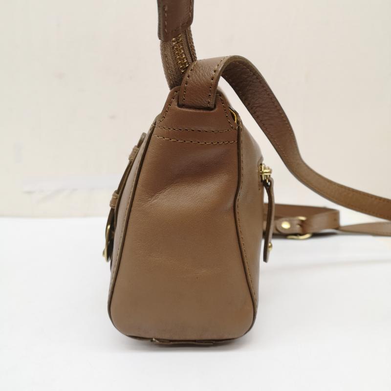 ダコタ Dakota ショルダーバッグ ショルダーバッグ キューブ レザー ショルダーバッグ 1030300 - 茶 / ブラウン / brown レディース USED 古着 中古 50165338