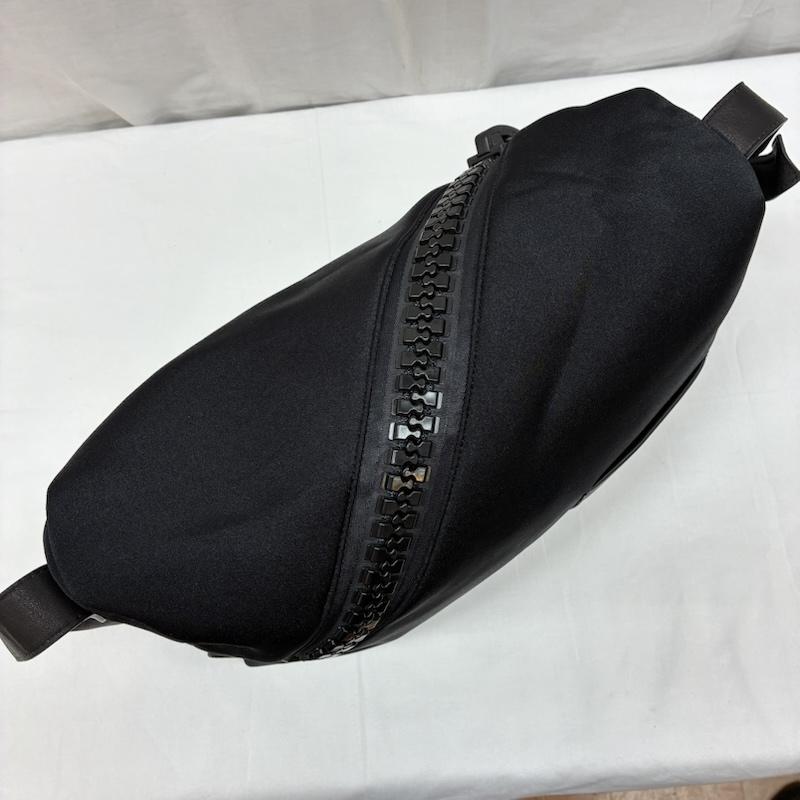 カワカワ Kawa-Kawa ショルダーバッグ ショルダーバッグ ビッグファスナー ウェット レザー ショルダーバッグ 斜め掛け A4収納 - レディース USED 古着 中古 50165343