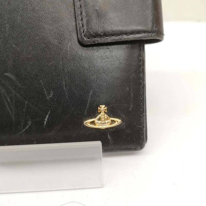 ヴィヴィアンウエストウッド Vivienne Westwood ファッション小物 ファッション小物 レザー システム 手帳 カバー オーブ - 黒 / ブラック / black メンズ USED 古着 中古 50165346