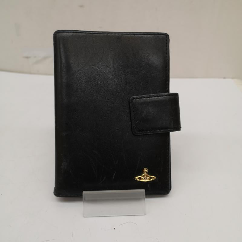 ヴィヴィアンウエストウッド Vivienne Westwood ファッション小物 ファッション小物 レザー システム 手帳 カバー オーブ - 黒 / ブラック / black メンズ USED 古着 中古 50165346