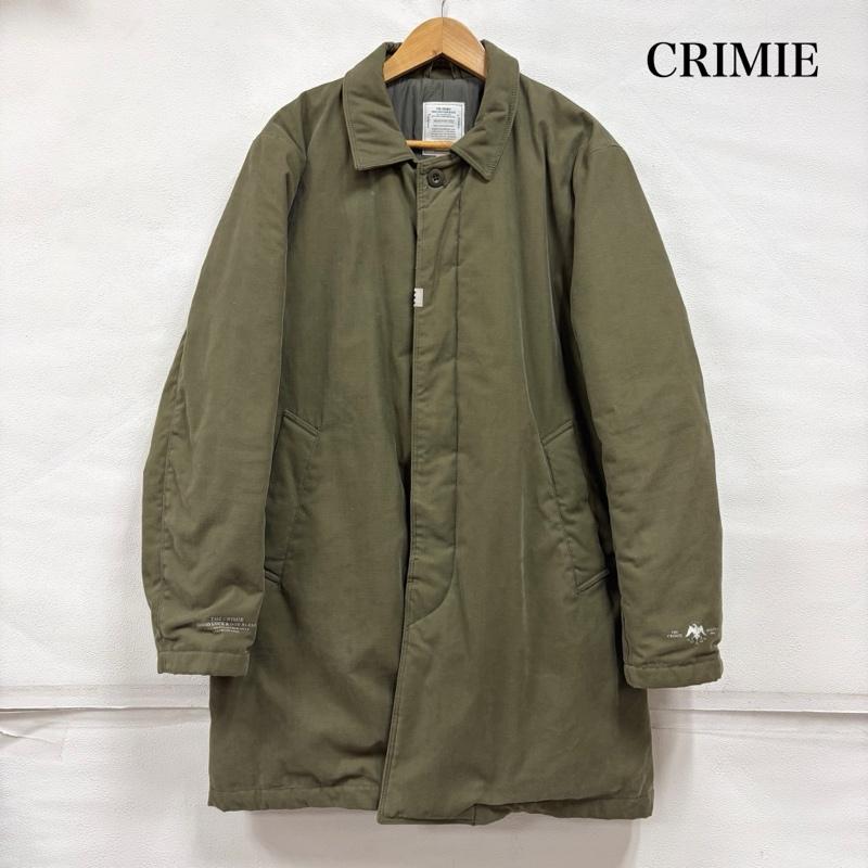 クライミー CRIMIE コート コート一般 ZACK BACK SATIN THINSULATE COAT ミリタリー コート ジャケット 3Mシンサレート ナイロン 中綿 M 無地 カーキ / カーキ / khaki メンズ USED 古着 中古 50165349