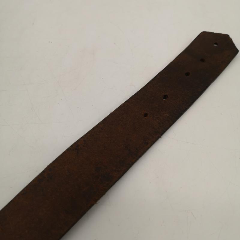 古着 USED ベルト・バックル ベルト スターリング シルバー バックル フローラル スクロール レザーベルト - 茶 / ブラウン / brown メンズ USED 古着 中古 50165350