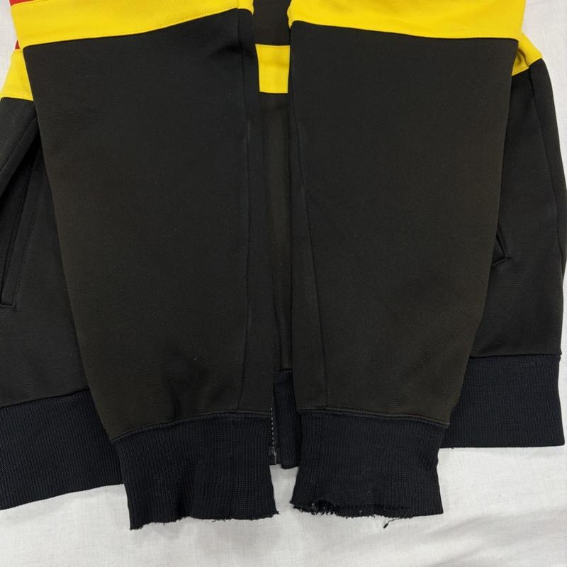 アディダス adidas ジャケット、上着 ジャケット、ブレザー 80s 90s トラックジャケット ジャージ ロゴ 刺繍 DESCENTE デサント ヴィンテージ 西ドイツ TAD-15 - ロゴ、文字 X 刺繍 X プリント 黒 / ブラック / black X 黄 / イエロー / yellow X 赤 / レッド / red X 水色 / ライトブルー / メンズ USED 古着 中古 50165353