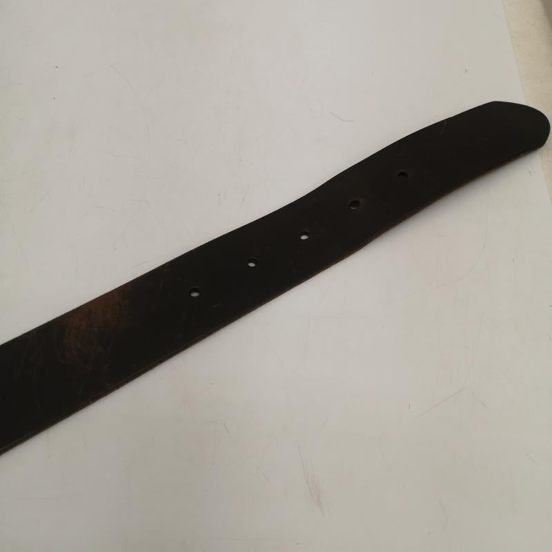 古着 USED ベルト・バックル ベルト Winchester 真鍮製 バックル ヴィンテージ レザー ベルト ウエスタン カウボーイ - 茶 / ブラウン / brown メンズ USED 古着 中古 50165357