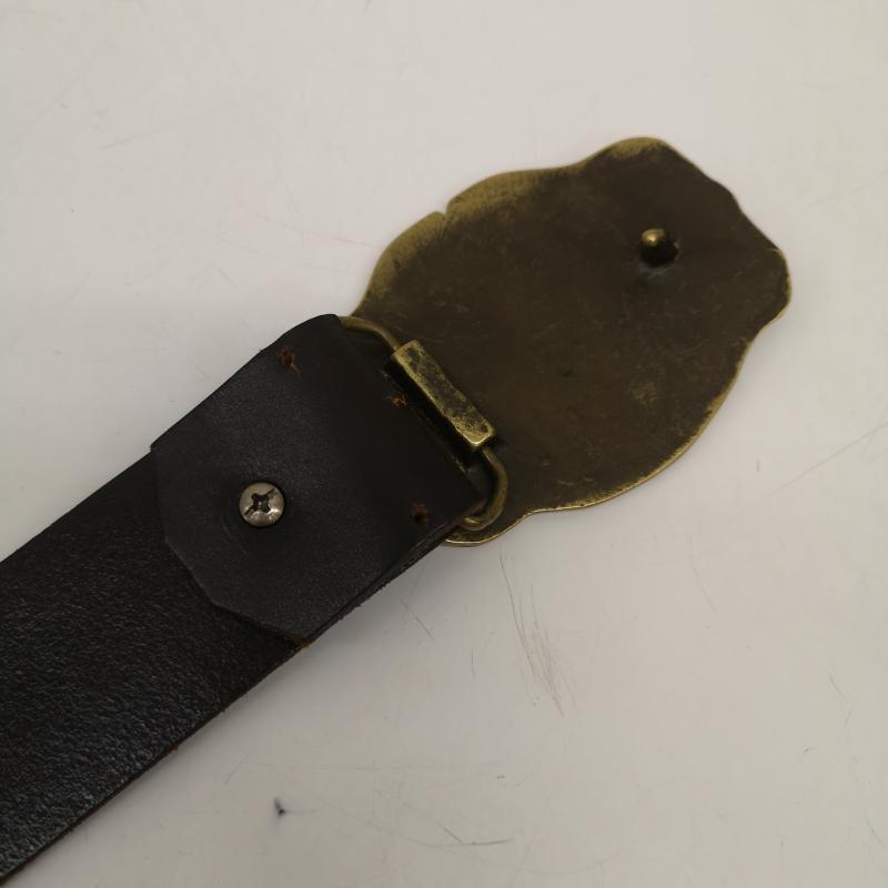 古着 USED ベルト・バックル ベルト Winchester 真鍮製 バックル ヴィンテージ レザー ベルト ウエスタン カウボーイ - 茶 / ブラウン / brown メンズ USED 古着 中古 50165357