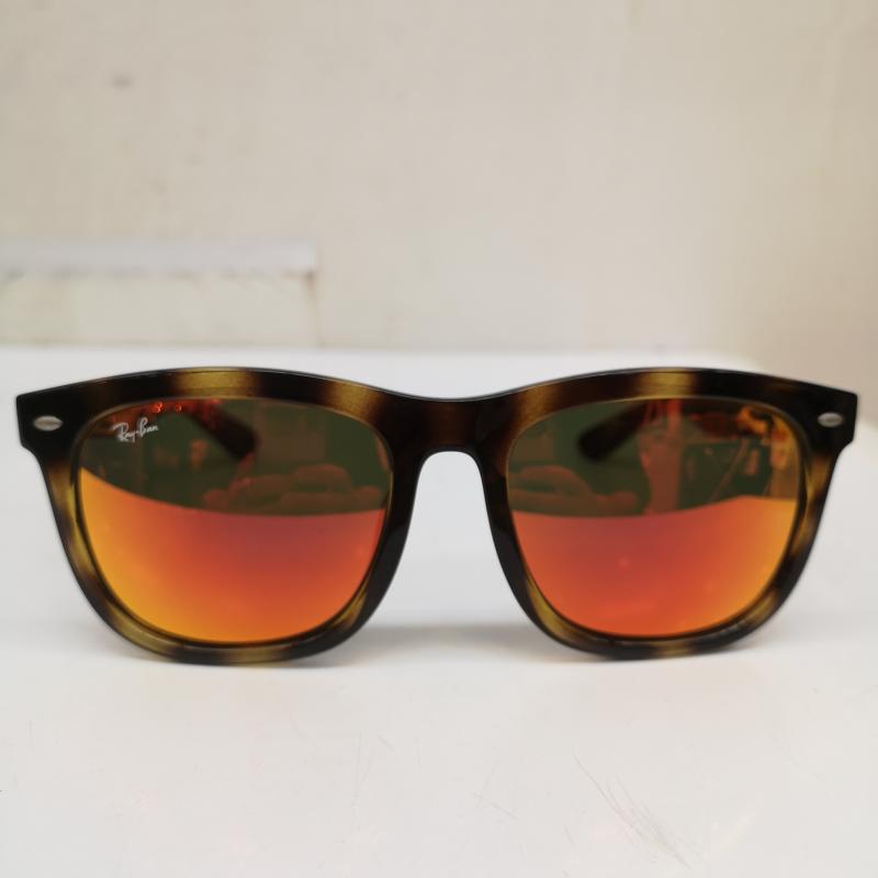 レイバン Ray-Ban めがね・サングラス サングラス RB4260D 710/6Q 57□19 145 ミラーレンズ サングラス - 黒 / ブラック / black メンズ USED 古着 中古 50165360