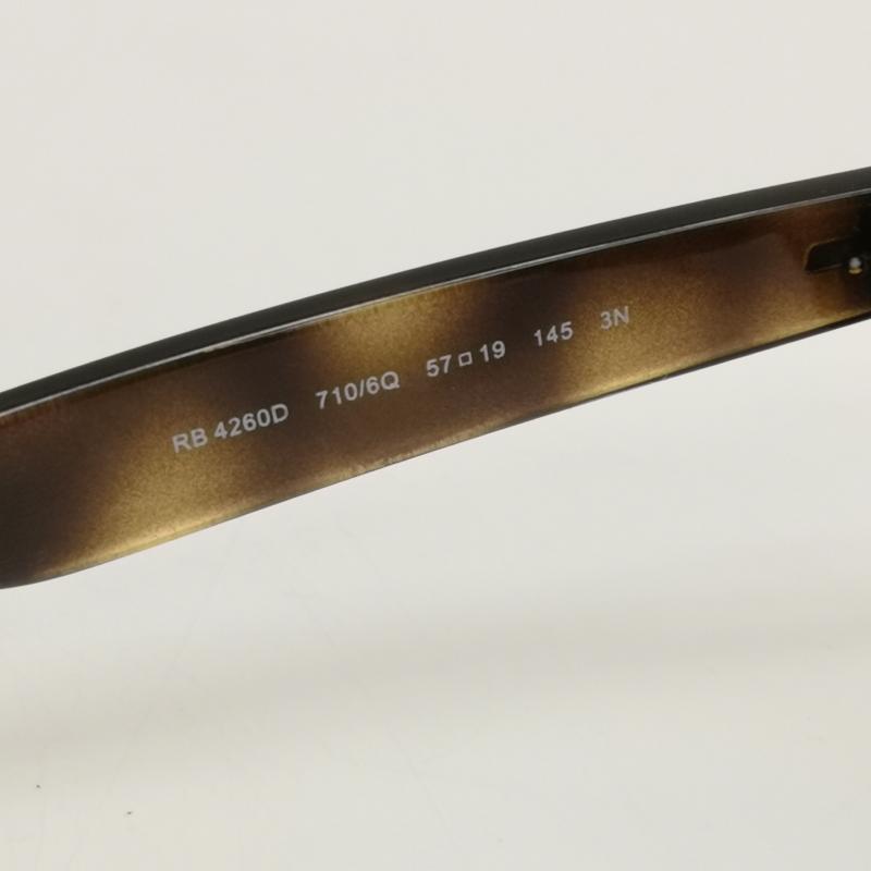 レイバン Ray-Ban めがね・サングラス サングラス RB4260D 710/6Q 57□19 145 ミラーレンズ サングラス - 黒 / ブラック / black メンズ USED 古着 中古 50165360