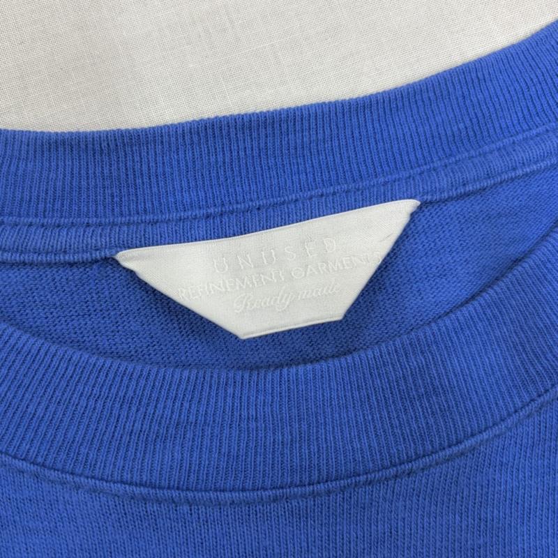 アンユーズド UNUSED Tシャツ 半袖 半袖 ポケット クルーネック Tシャツ 無地 日本製 0 無地 青 / ブルー / blue メンズ USED 古着 中古 50165367