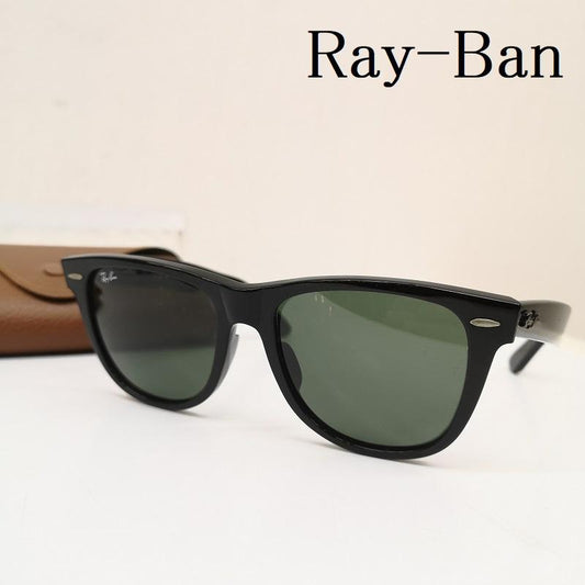 レイバン Ray-Ban めがね・サングラス サングラス WAYFARER ウェイファーラー サングラス RB2140-A 901 54□18 3N - 黒 / ブラック / black メンズ USED 古着 中古 50165369