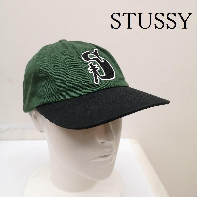 ステューシー STUSSY 帽子 キャップ Vintage S Low Pro Cap キャップ - 緑 / グリーン / green メンズ USED 古着 中古 50165378
