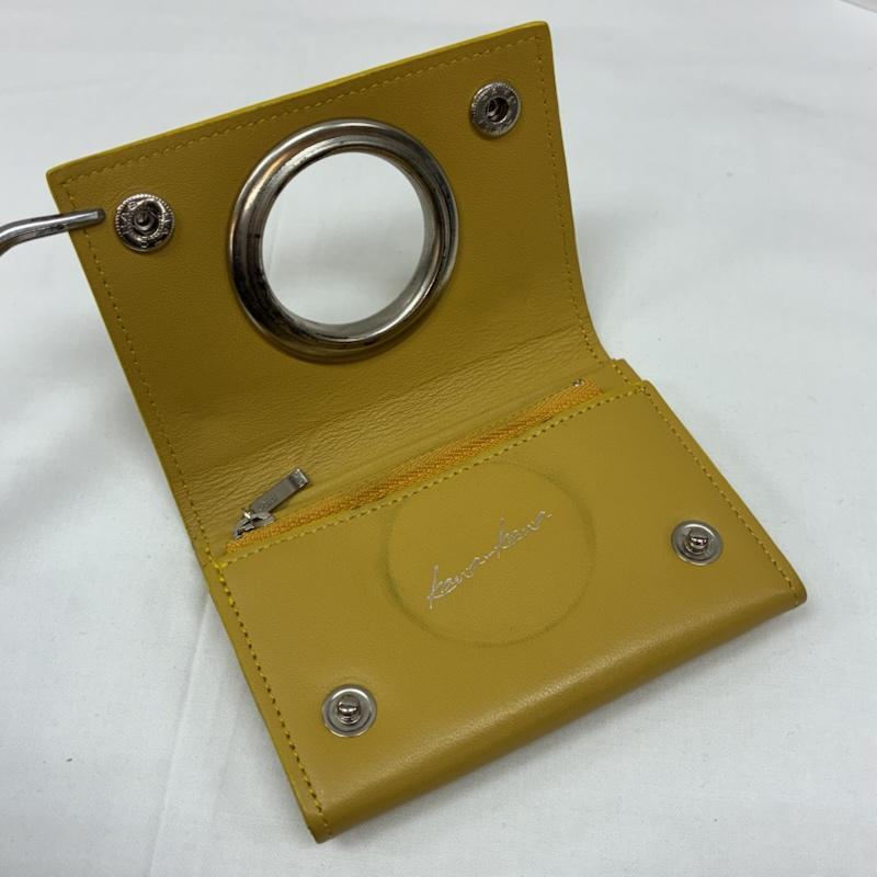 カワカワ Kawa-Kawa 財布 二つ折り レザー 二つ折り 財布 スナップ - レディース USED 古着 中古 50165388