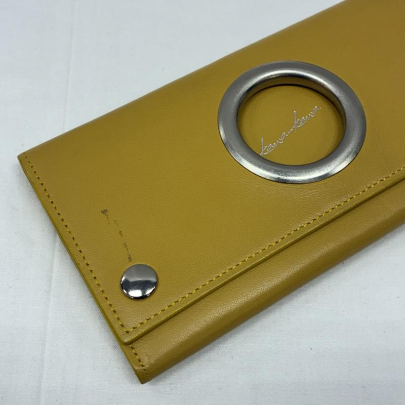 カワカワ Kawa-Kawa 財布 長財布 レザー 二つ折り 長財布 スナップ - レディース USED 古着 中古 50165389