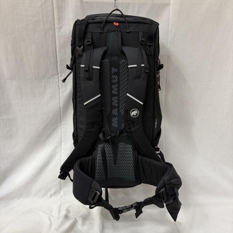 マムート Mammut リュックサック、デイパック リュックサック、デイバッグ Lithium 40 耐久撥水加工 リチウムシリーズ 40Lバックパック - 無地 X ロゴ、文字 黒 / ブラック / black X 橙 / オレンジ / orange メンズ USED 古着 中古 50165395